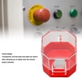 thumbnail image 4 of Push Button Lockout Device, Insulative Durable Visual Emergency Stop Button Protective Cover  for Industrial Electrical Shutdown Lock, 4 of 8