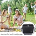 thumbnail image 3 of Bolsa de aislamiento Bolsa de aislamiento portátil impermeable plegable comida bebida almuerzo bolsas térmicas JShteea El nuevo, 3 of 7