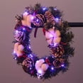 thumbnail image 6 of 3.3ft 10 LED Copper Wire Fairy String Lights Battery Operated for Indoor Home Bedroom Wedding DIY Party Christmas Festival Decorations (Purple), 6 of 16