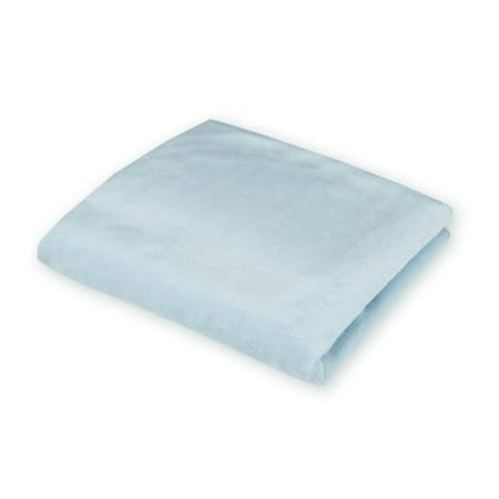 American Baby Company Heavenly Soft Flat Pad Changing Table Cover - Blue