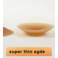 thumbnail image 4 of Nipple Covers - Waterproof Silicone Nipple Pasties for Women - Reusable Sticky Breast Petals with Case, 4 of 12
