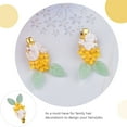 thumbnail image 4 of OUNONA 2Pcs Cute Hair Barrettes Assorted Color Fix Hair Hairstyle for Girls, 4 of 7
