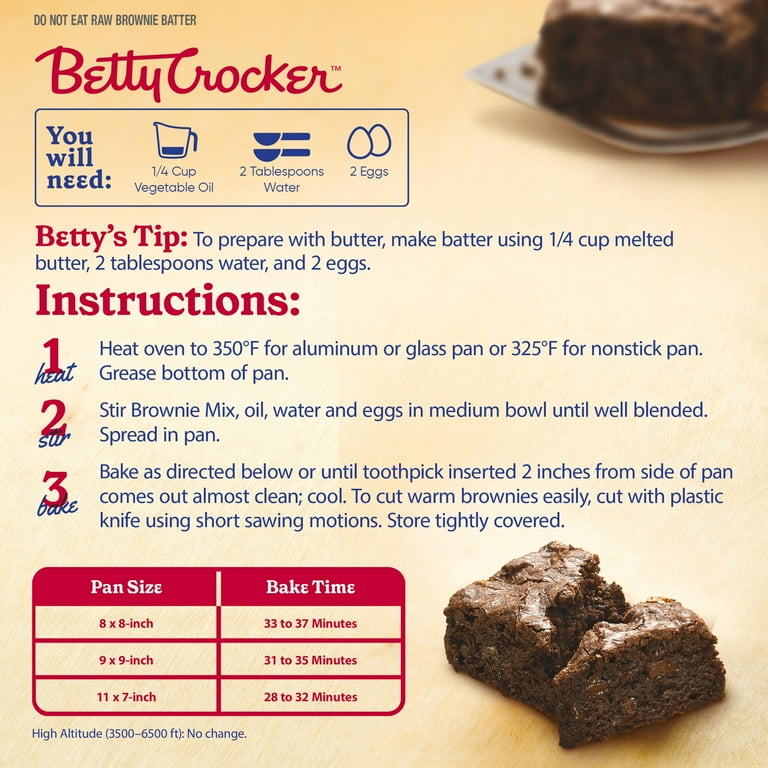 Betty Crocker Brownie Mix betty-crocker-brownie-mix