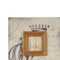 thumbnail image 2 of Traditional Style Square Wooden Photo Frames, Set of 2, Brown- Saltoro Sherpi, 2 of 5