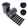 thumbnail image 1 of CHAO 1200 piezas de puntos de velcro autoadhesivos de 12 mm. 600 pares de autoadhesivos negros., 1 of 4