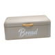 thumbnail image 3 of Panera Bin de Pan Porta Pan Galvanizado Organizador de Pan Multifuncional Compacto con Tapa de Madera para Cocinas Comedores Apartamentos 42cmx24.5cmx17cm, 3 of 9