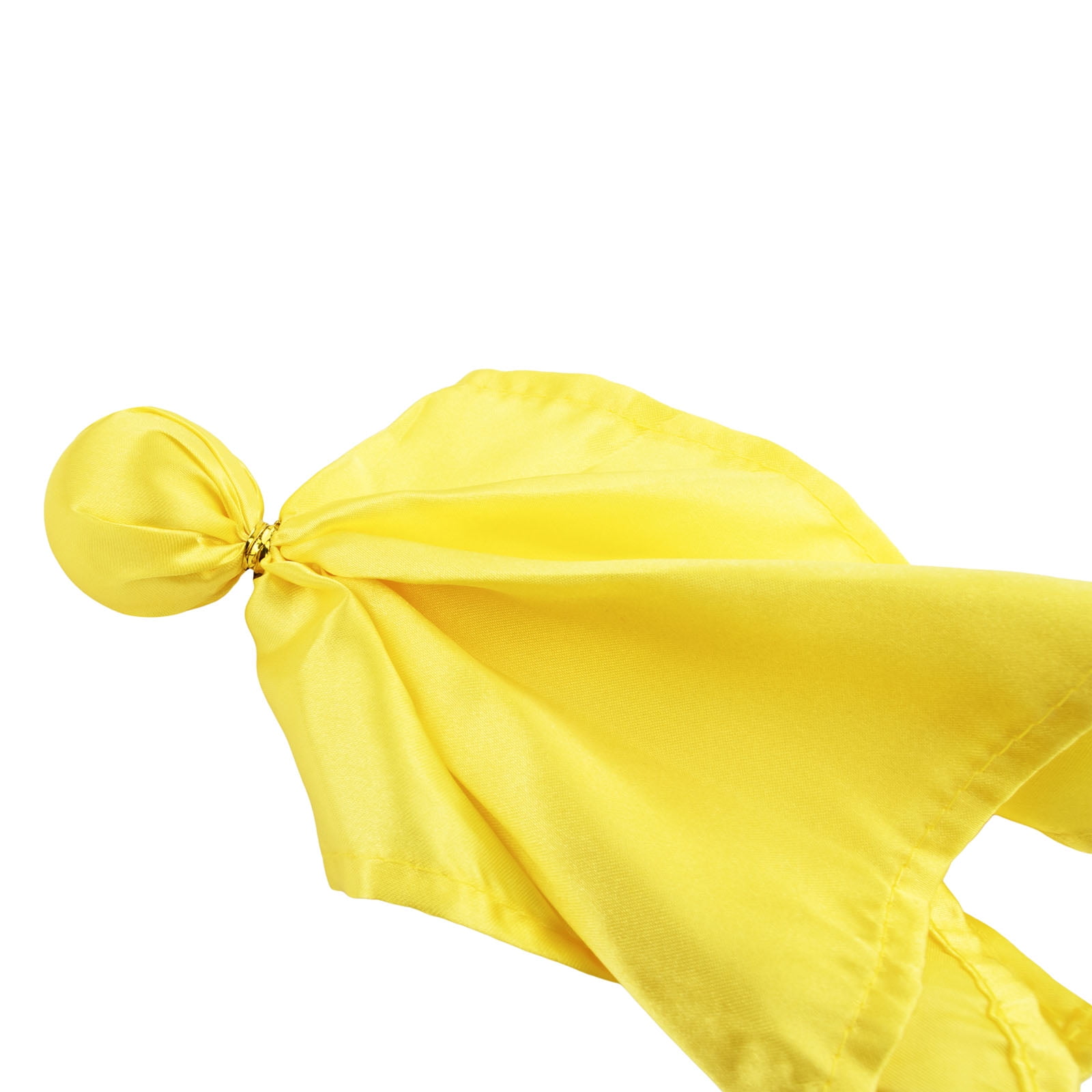 TOPTIE 8PCS Football Referee Penalty Flag Yellow and Red Challenge Flags Sports Tossing Flags for Party Accessory-Yellow
