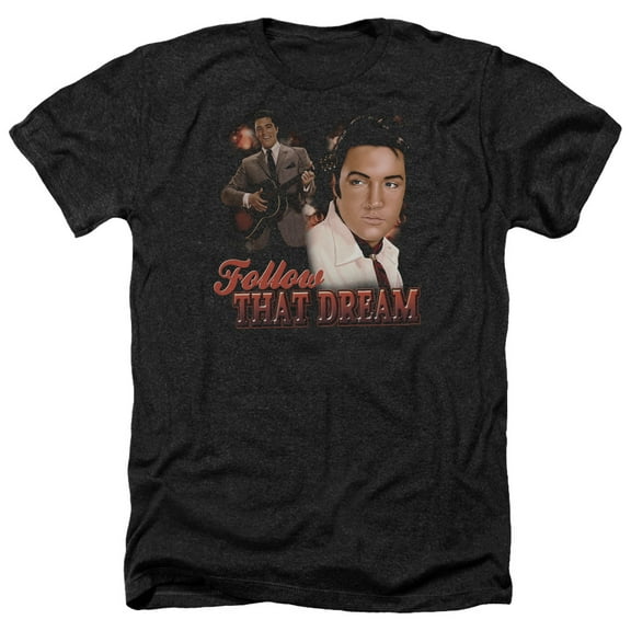 Elvis Presley - Follow That Dream - Heather Short Sleeve Shirt - Small