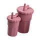 thumbnail image 3 of botella de paja,Taza de silicona para sorber,tazas de alimentación,taza de entrenamiento,Vaso de entrenamiento de silicona Vasos para aprender a beber,Vaso de Silicona con Recién Rosa, 3 of 8