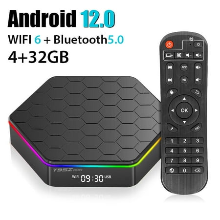 2023 T95Z Plus Smart TV BOX Android 12 WIFI 6K HD 4+32GB Quad Core Media Player