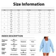 thumbnail image 4 of Zip Up Hoodie Women Casual Comfy Fleece Jacket Trendy Long Sleeve Oversized Sweatshirt Winter Coats with Hood Navy L, 4 of 5