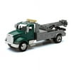 New Ray Garbage Truck Diecast & Plastic White Cab Green Body 1:43 Scale NIB