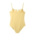 thumbnail image 5 of XAOFW Girl's Two Piece Swimsuit With Hollow Out And Sheer Mesh Skirt Tropical Floral Prints Swimwear Swimming Training Soft Swim Wear, 5 of 8