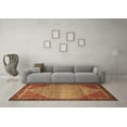 thumbnail image 3 of Ahgly Company Indoor Square Persian Brown Traditional Area Rugs, 7' Square, 3 of 4
