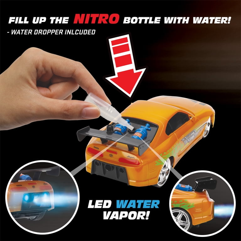 Jada 1:24 Fast & Furious Vapor RC Brian's Toyota Supra with NO2