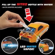 Jada 1:24 Fast & Furious Vapor RC Brian’s Toyota Supra with NO2 Speed Boost, Simulated Flaming Exhaust, Ages 8+