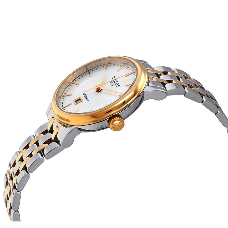 NWT Tissot Carson Automatic Silver Dial Ladies Watch Tissot Carson Automatic Silver Dial Ladies Watch T122.207.36  main image 4
