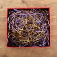 thumbnail image 6 of Purple Metallic Shine Raffia Paper Filler For Gift Box Packaging Soft Cushioning Material For Diy Craft Floral Arrangement And Wedding Favor Box Decoration 0.07 Inch, 6 of 6