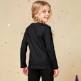 thumbnail image 5 of Kiijoy Girls Halloween Long Sleeve T Shirt Kids Cotton T-Shirt Top, Black, Sizes 2-13, 5 of 6