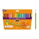 thumbnail image 1 of Bolígrafos BIC Kids Kid Couleur con punta de fieltro, 24 colores, 1 of 9