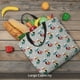 thumbnail image 5 of Balery Skiing penguin Bolsa de Mano para Mujeres con Cremallera, Bolsa de Gimnasio con Compartimentos, Bolsa para Laptop, Bolsa para Trabajo, 5 of 7