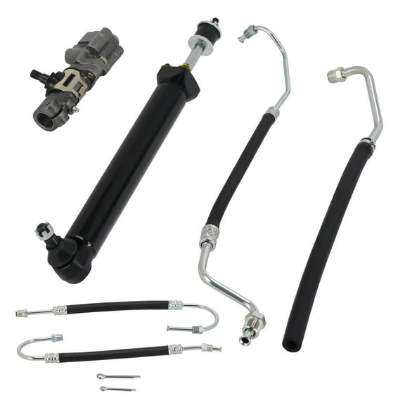 maXpeedingrods Power Steering Valve Cylinder& Hose Kit for Chevrolet Corvette 1963-1979 5.3L 5.4L 5.7L 6.5L 7.0L 7.4L, Replace # 1505001, 1502007 1509003