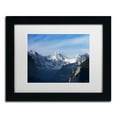 thumbnail image 2 of Trademark Fine Art "The Morning Comes Over the Swiss Alps" Canvas Art by Philippe Sainte-Laudy, White Matte, Black Frame, 2 of 4