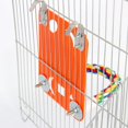 thumbnail image 1 of 1 pieza de espejo acrílico para pájaros con soporte de percha para juguetes de jaula para loros ShuxiuWang 8390613646781, 1 of 1