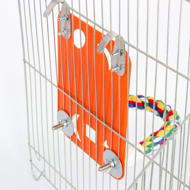 1 pieza de espejo acrílico para pájaros con soporte de percha para juguetes de jaula para loros ShuxiuWang 8390613646781