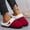 Burgundy, variant on KAQ Women's Slip on Fuzzy House Slippers Memory Foam Slippers Scuff Outdoor Indoor Warm Plush Bedroom Shoes with Faux Fur Lining