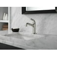 thumbnail image 2 of Delta 548Lf-Mpu Bowery 1.2 GPM Single Hole Bathroom Faucet - Stainless Steel, 2 of 7