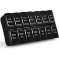 thumbnail image 1 of 7 Day Weekly Pill OrganizerLarge AM PM Pill Case 2 Times a DayDay Night Pill Box Twice a Day, Daily Medicine Organizer for Vitamin, Pill Container Hol, 1 of 4