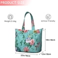 thumbnail image 4 of Pioneer Flower Floral Print Pattern Travel Tote Bags for Women Carry On,Large Weekender Bags for Women Travel,Multi Functional Duffle Bag for Work,Shopping,Sports, 4 of 5