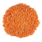 Organic Red Split Lentils aka Masoor Dal low calories rich in Iron and Protein Raw non-GMO Vegan Bulk-1LB