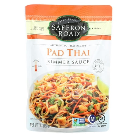 Saffron Road Simmer Sauce - Pad Thai - Case Of 8 - 7