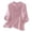 Pink, variant on Linen Shirts for Womens Half Sleeve Mandarin Collar Tee Embroidery Vintage Summer Loose Lightweight Blouses Light Purple XL/3