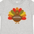 thumbnail image 4 of Inktastic Thanksgiving Day Turkey Football Fan Boys or Girls Baby T-Shirt, 4 of 5