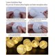 thumbnail image 2 of Guirnalda solar para exteriores, 8 modos, 40 luces LED para exteriores, impermeable, decorativa, para jardín, fiesta, Navidad, jardín, patio, blanco cálido, 2 of 5