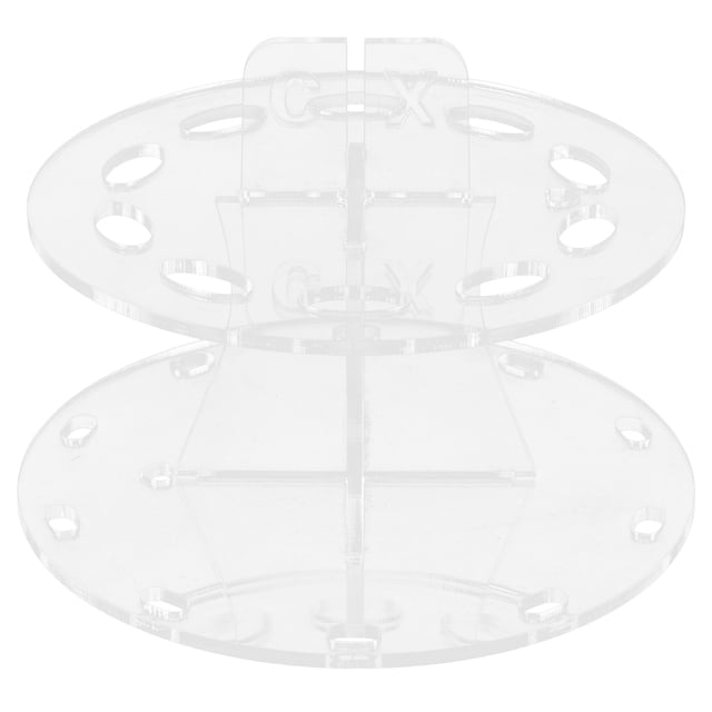 unbranded Organizador Transparente Para Brochas De Maquillaje Con Soporte Para Y Almacenamiento En Acrílico