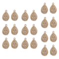 thumbnail image 3 of 10 Pares De Pendientes De Aleación Con Componentes De Pendientes De Lazo Fornituras De Joyería De Bricolaje mayimx Componentes de pendientes de aleación, 3 of 7