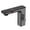 Brushed Grey, variant on White Intelligent Brass Bathroom Faucet Induction Design LED Light Temperature Display 1 Hole Single Handle Cold & Hot Basin Tap -Modern  Design