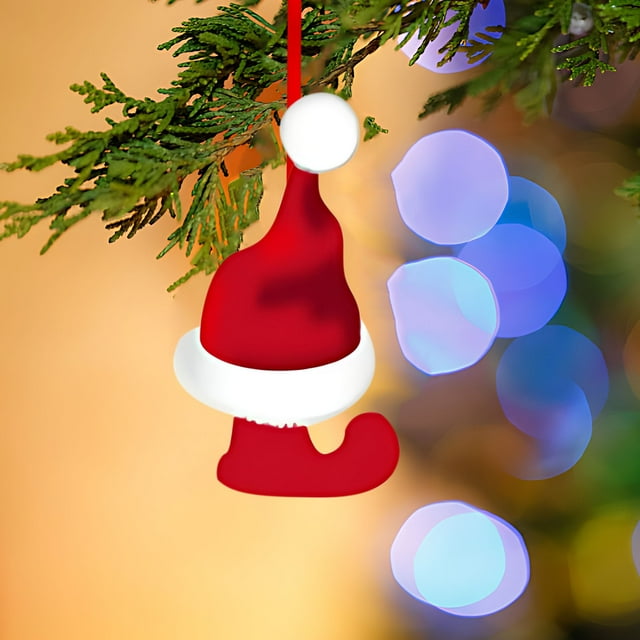 Xihbxyly Cosas Por Menos de 5 Dolares Árbol de Navidad Decorado con 26 Letras de Acrílico para Colgar, Decoración Del Hogar