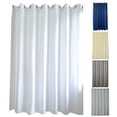 thumbnail image 1 of Flmtop Solid Color Shower Curtain Light Weight Shower Curtain Liner Soft Cloth Shower Curtains Moldproof Bath Shower Curtains Suitable for Home Bathrooms with Hooks, 1 of 10
