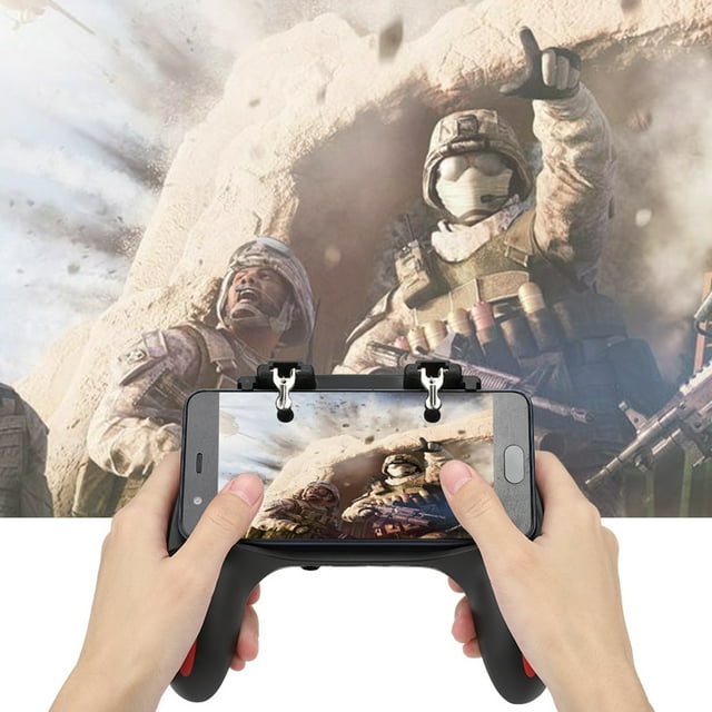 Smartphone Gamepad, Wireless Mobile Controller Gamepad for Smartphone with Dual Cooling Fans