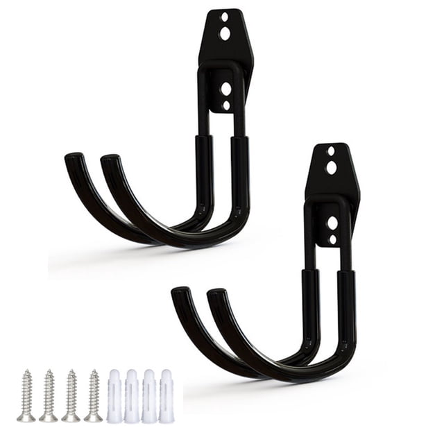 Garden Decoration Heavy Hook 2Pcs Convenient To Use Ideal For Fixing On The Wall Durable Outdoor Patio Hose Bracket