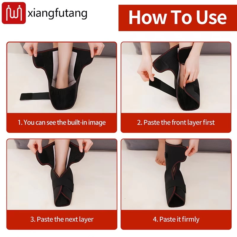 Electric foot vibration heating massager