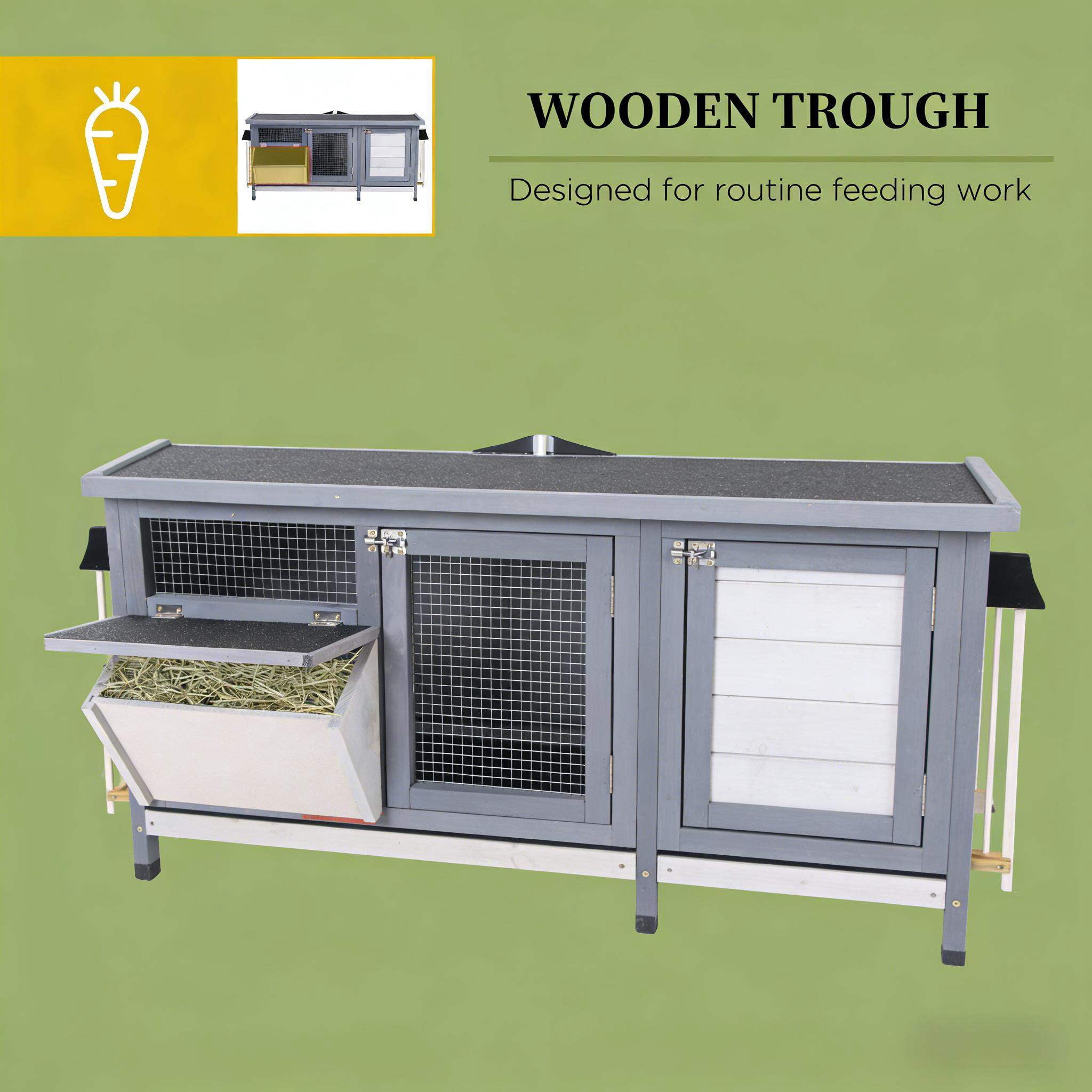 Dog Crate, Wooden Pet House,Small Animal Cage Rabbit Hutch, Gray Pet Playpen,Steel,Wood Chicken Coop, Pet Supplies Pens & Hutches