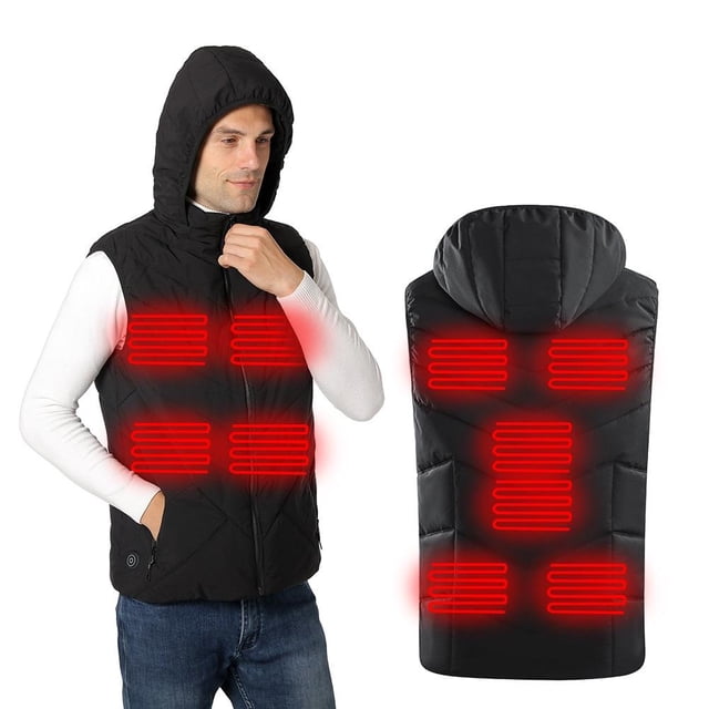 Usb Chaqueta Calefactable Ligera Chaqueta Calefactable Unisex Para Exteriores Inevent HA046361-04