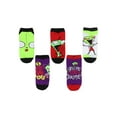 thumbnail image 5 of Nickelodeon Invader Zim Adult Socks Gir Character Face And Sayings Mix And Match Ankle Socks 5 Pairs, 5 of 6