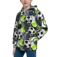 thumbnail image 2 of Daiia Football for Boys Fashion Hoodies & Sweatshirts with Kangaroo Pocket,Hooded Sweatshirt for Kid, Breathable& Moisture Wicking-Small, 2 of 6